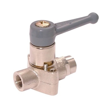 Legris - Parker Hannifin Corp Ball Valve, 3/8 in. G Port, 2 Port, 2 Way, 2 Position 6402 10 17